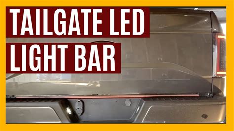 Tailgate Light Bar Installation