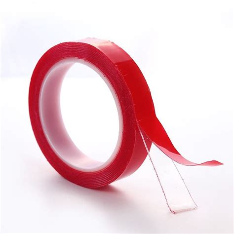 1pc 3m X10mm Double Side Tape Glue Stickers Interior Accessories Acrylic Transparent Adhesive ...