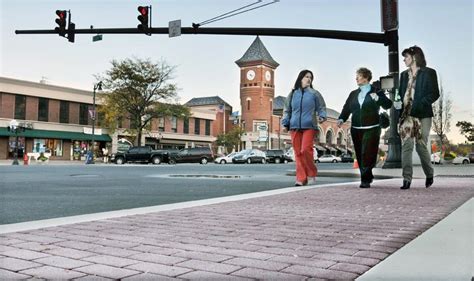 Safe crossings: New crosswalks on Main Street make crossing safer