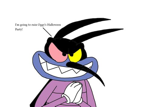 Joey going to ruin Oggy's halloween party by MarcosPower1996 on DeviantArt