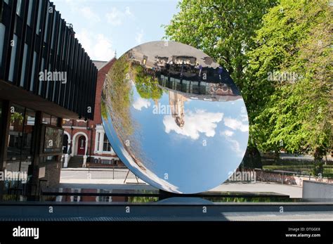 Sky Mirror at the Nottingham Playhouse, Nottingham England UK Stock ...