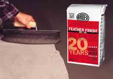 Self-Drying Underlayment | Ardex Feather Finish