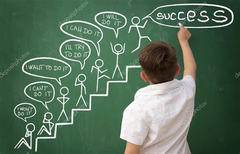 Learning motivation, messages on the blackboard Stock Photo by ©cherriesjd 95743728