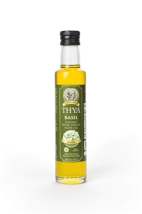 Basil Flavored Extra Virgin Olive Oil