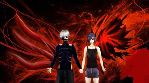 Kaneki X Touka Wallpaper 4K