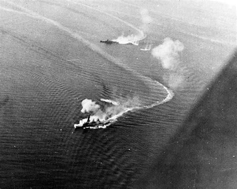 80-G-281762 Battle of Leyte Gulf, October 1944.