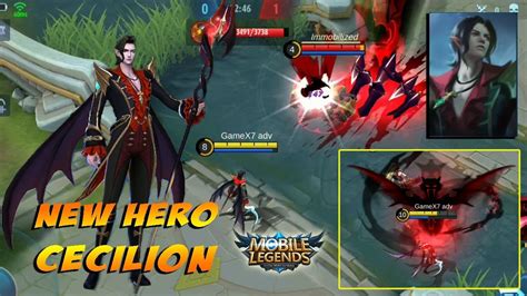 New Hero Cecilion Mobile Legends - Cecilion Skill Review [Release on 2020] - YouTube