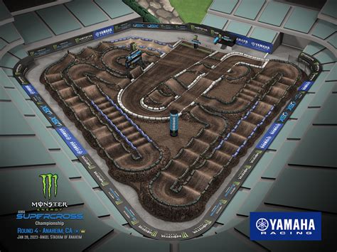 2023 Monster Energy AMA Supercross Track Maps | Direct Motocross Canada