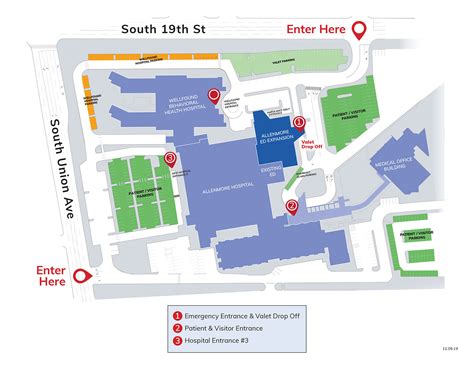 Allenmore Campus Map