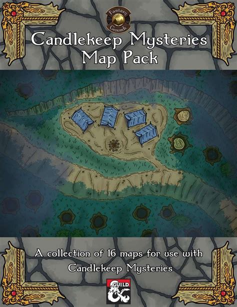 Candlekeep Mysteries Map Pack (Fantasy Grounds) - Dungeon Masters Guild | Dungeon Masters Guild