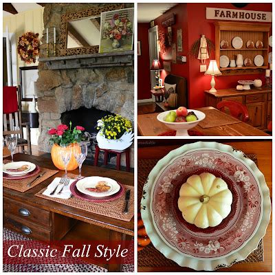 Cottage Style Fall Decor - Exquisitely Unremarkable