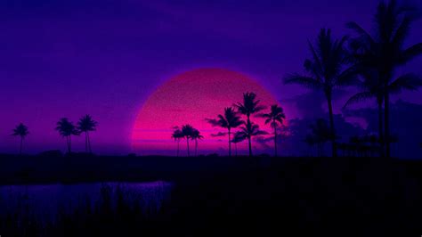 Miami Sunset Artistic, HD Artist, 4k Wallpapers, Images, Backgrounds, Photos and Pictures