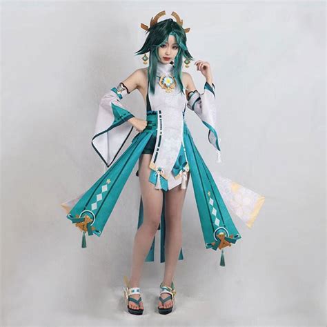 Genshin Impact Yae Miko Guuji Yae Xiao Cosplay Costume – Winkcosplay