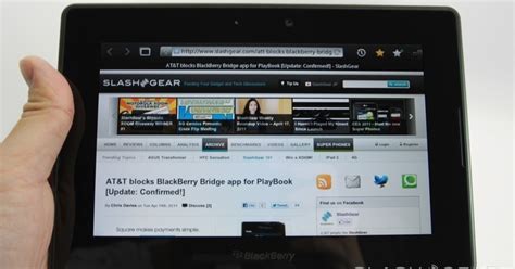 BlackBerry PlayBook Review - SlashGear