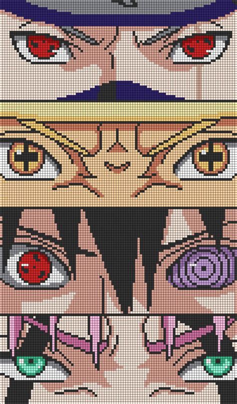 Alpha pattern #101956 | Anime pixel art, Pixel art pattern, Minecraft ...