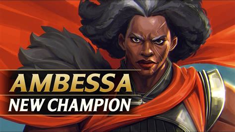 AMBESSA MEDARDA NEW CHAMPION PREVIEW, LORE, ABILITIES - League of Legends - YouTube