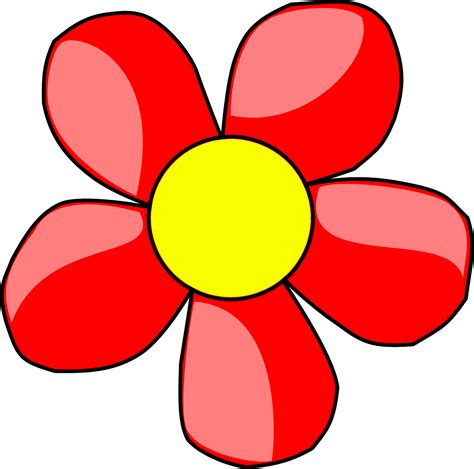 Blume Rot Gelb - Kostenlose Vektorgrafik auf Pixabay - Pixabay