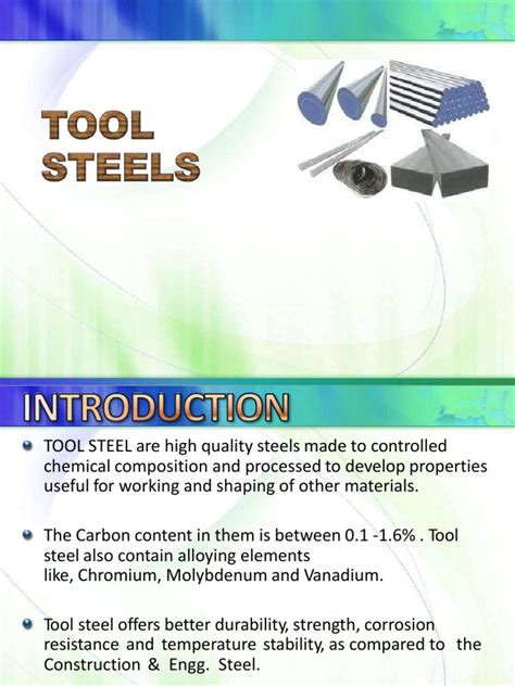 Tool Steels | PDF | Steel | Transition Metals