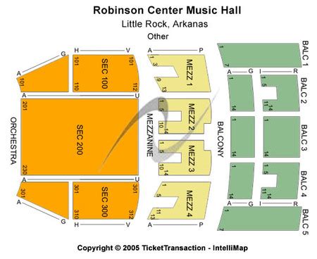 Robinson Center Performance Hall Tickets and Robinson Center Performance Hall Seating Charts ...