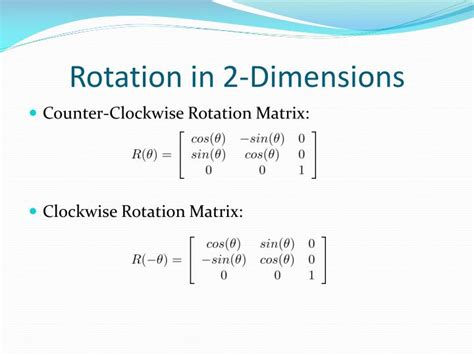 PPT - Linear Algebra Application: Computer Graphics PowerPoint Presentation - ID:2514162