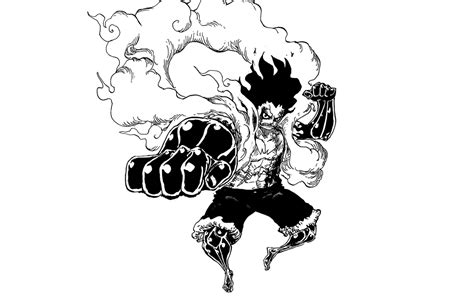 Monkey D. Luffy Gear 4 - One Piece Capitulo 895 Manga | Luffy gear 4, One piece drawing, Manga ...