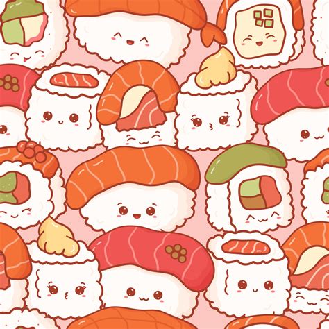 Cute Sushi Wallpaper