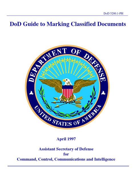 DOD Marking Guide.ppt | Classified Information In The United States | Classified Information