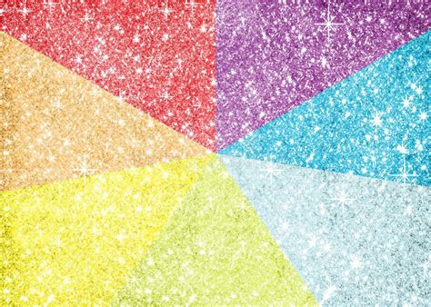 Rainbow Glitter Stars Sparkle Background Stock Illustration ...