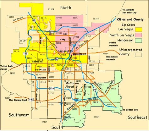 Las Vegas Boundary Map - Callie Veronike