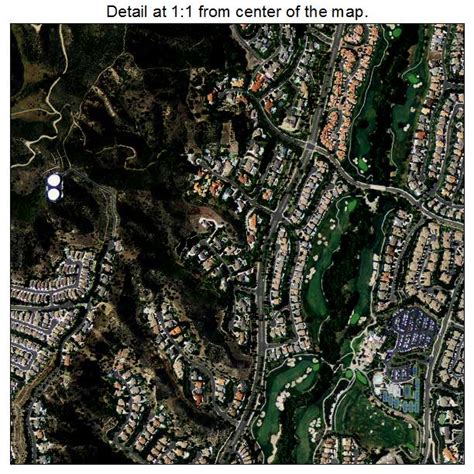 Aerial Photography Map of Coto de Caza, CA California