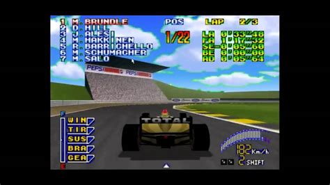 andredogtaracing F1 Pole Position 64 Race Gameplay Test - YouTube