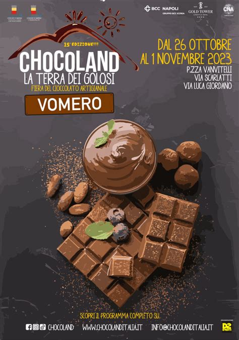 Chocoland 2023 in Vomero, the great chocolate festival returns