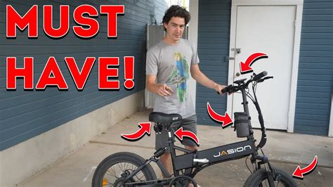 Must Have Electric Bike Accessories! - YouTube