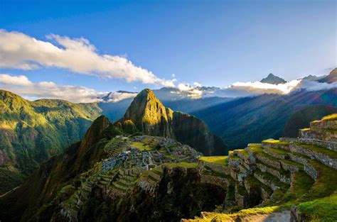 machu picchu ruins mountains peru inca 4k HD Wallpaper