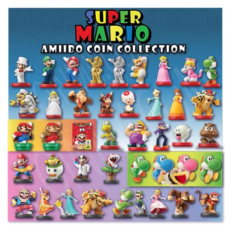 Super Mario Bros Amiibo Coin Collection (Bundle Builder) - COINMII.com