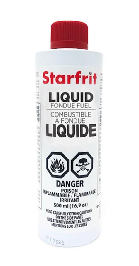 Starfrit Liquid Fondue Fuel Methanol Gel, 500ml / 17 oz | Canadian Tire