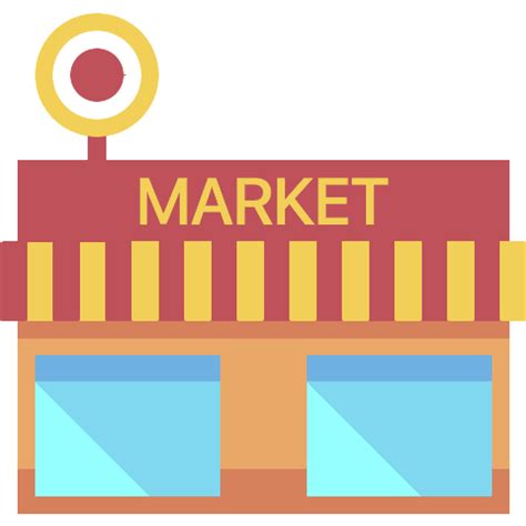 Market Vector SVG Icon - SVG Repo