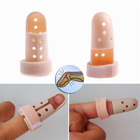 Buy Plastic Finger Thumb Injury Splint Joint Support Mallet Fracture ...