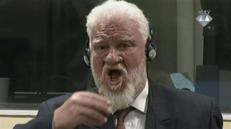 Bosnian Croat war criminal Slobodan Praljak dies after drinking 'poison ...