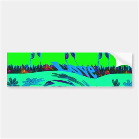 Bumper Sticker Template Car Bumper Sticker | Zazzle