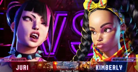 Kimberly and Juri's pre-battle introductions and special facial animations revealed for Street ...