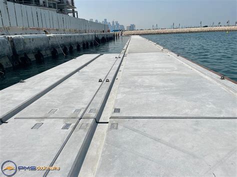 Concrete Pontoon by PMS - Yüzer İskeleler, Tekne ve Jetski Platformları, Şamandıralar ...