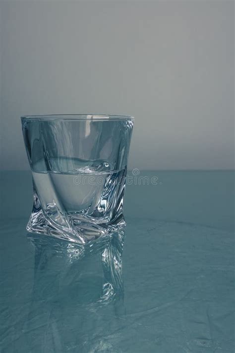 Clean Water in a Non-standard Glass Stock Photo - Image of cocktail, benefit: 272981558