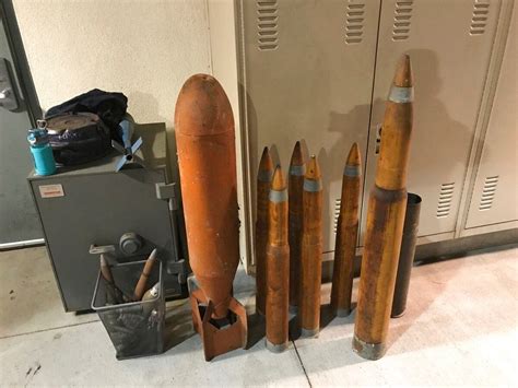 Old military explosives found in yard of California home