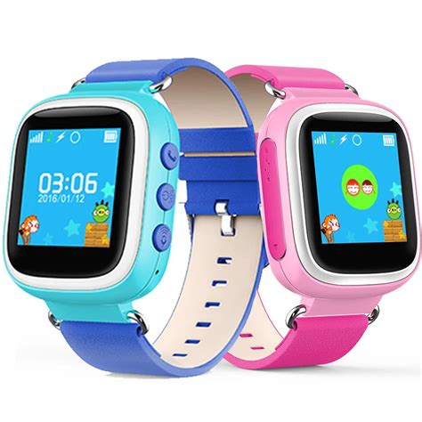 Smart GPS Watch Children Kids Watches For Girls Boys Electronic LED ...