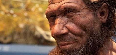 Neanderthal Man Full Body