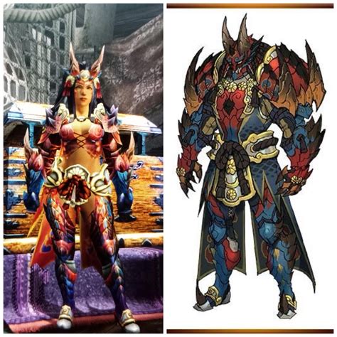 Drilltusk armor from MHGU | Scrolller