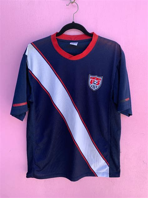 *as-is* 2000s Vintage Team Usa Soccer Jersey | Boardwalk Vintage