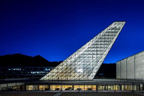 SOM adds to US air force academy campus in colorado | Air force academy, Building, Light ...