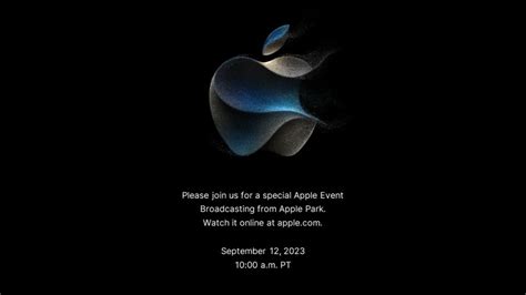 Free Apple Event 2023 Template